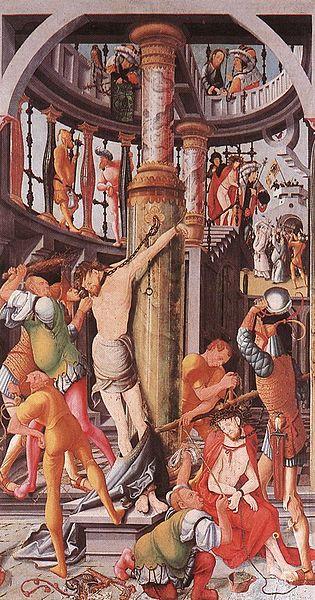 Jerg Ratgeb Flagellation of Christ oil painting image